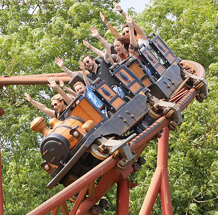 Cannonball Express rollercoaster Cannonball Express